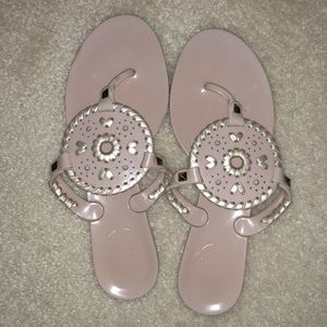Jack Rogers light pink sandals